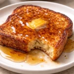 three minute air fryer french toast golden syrup cinnamon breakfast easy quick recipe