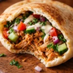 slow cooker chicken shawarma tender flavorful homemade meal easy recipe