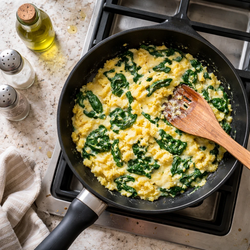 Mediterranean breakfast sandwich with fresh ingredients and wholesome flavors on a plate