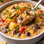 creamy cowboy soup in a bowl rich hearty and comforting soup perfect for quick meals
