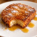 coconut crusted french toast breakfast for dinner warm comforting indulgent recipe