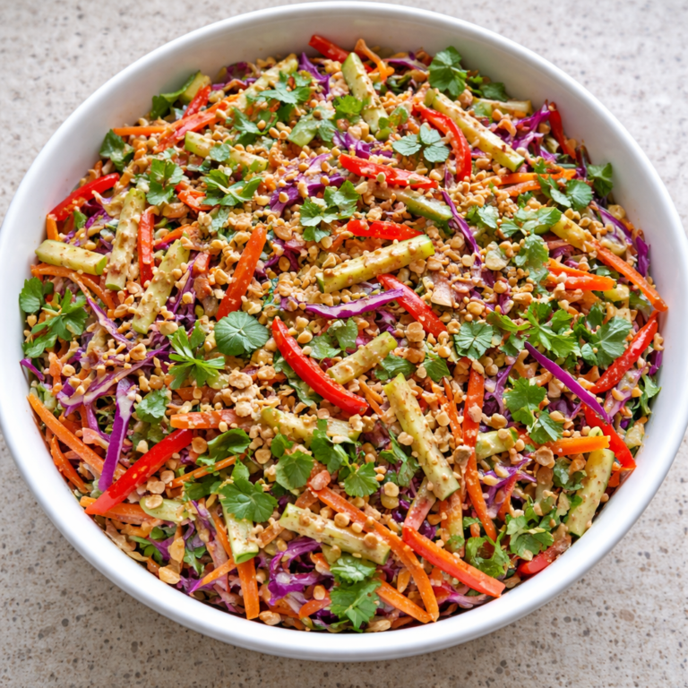 spring roll salad with peanut dressing fresh light dinner ready in under 30 minutes