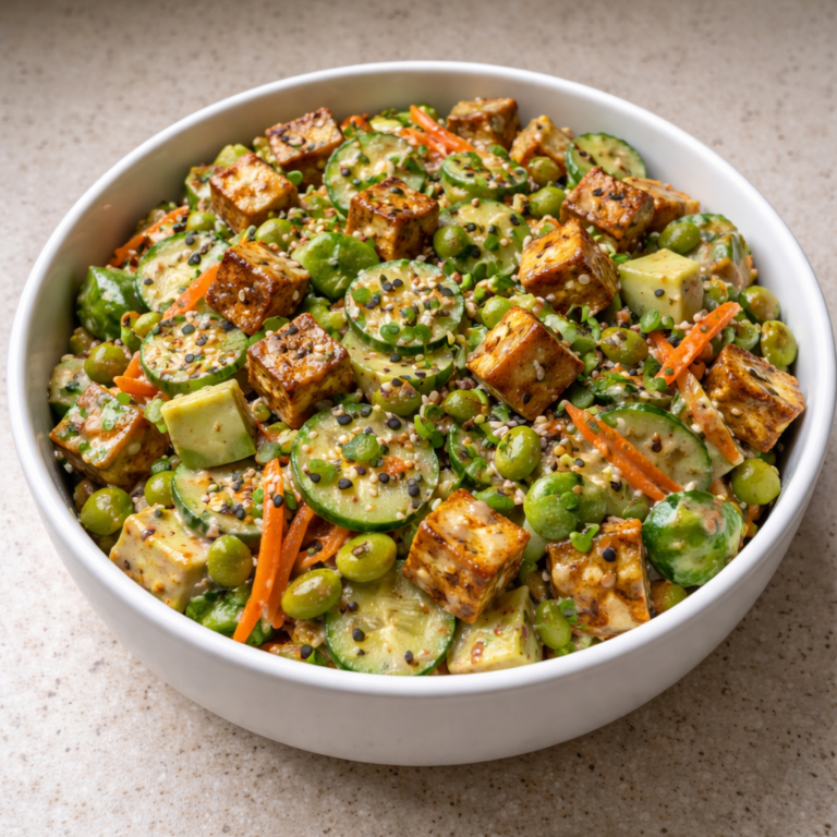 creamy asian cucumber salad bowl fresh healthy quick easy recipe