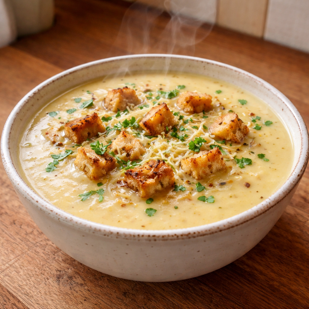 Garlic Potato Soup