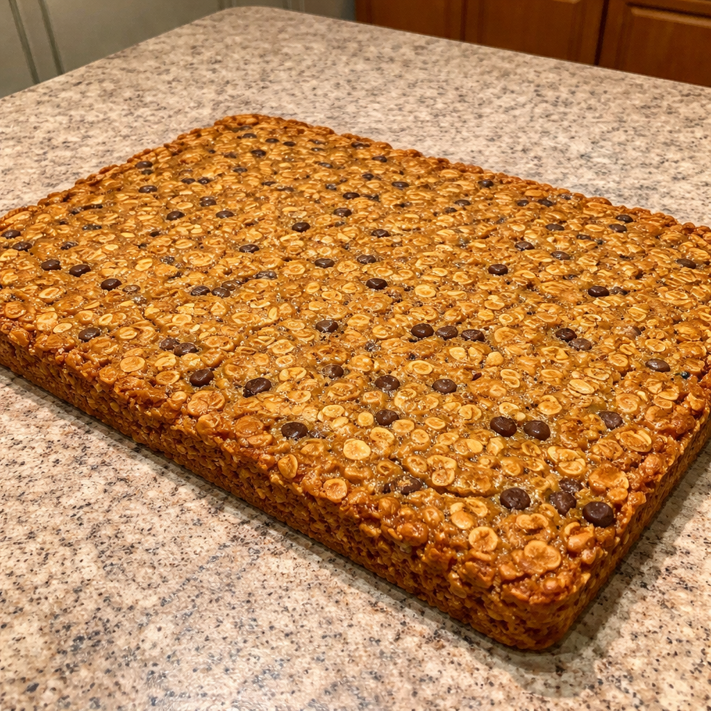 chewy oat honey bars homemade healthy snack recipe simple nourishing treat