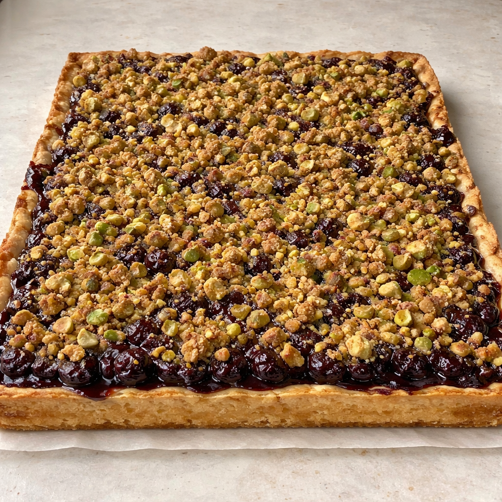 Blackberry Pistachio Dream Bars: Irresistible Homemade Bliss