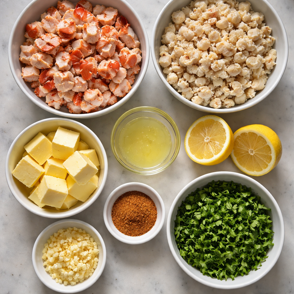 Lobster & Crab Butter Bombs ingredients photo