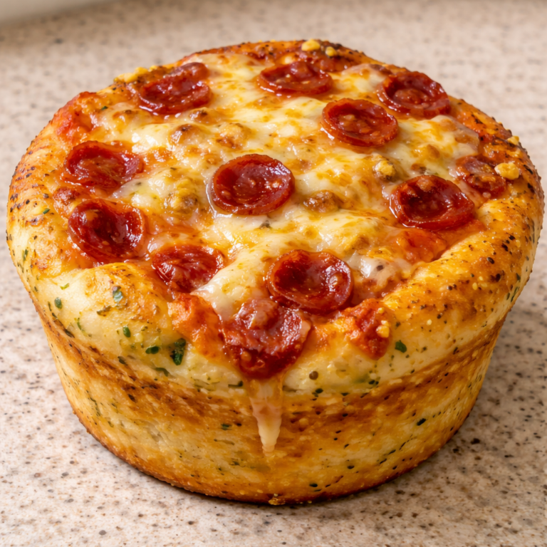 Garlic Butter Pizza Cupcakes featured photo