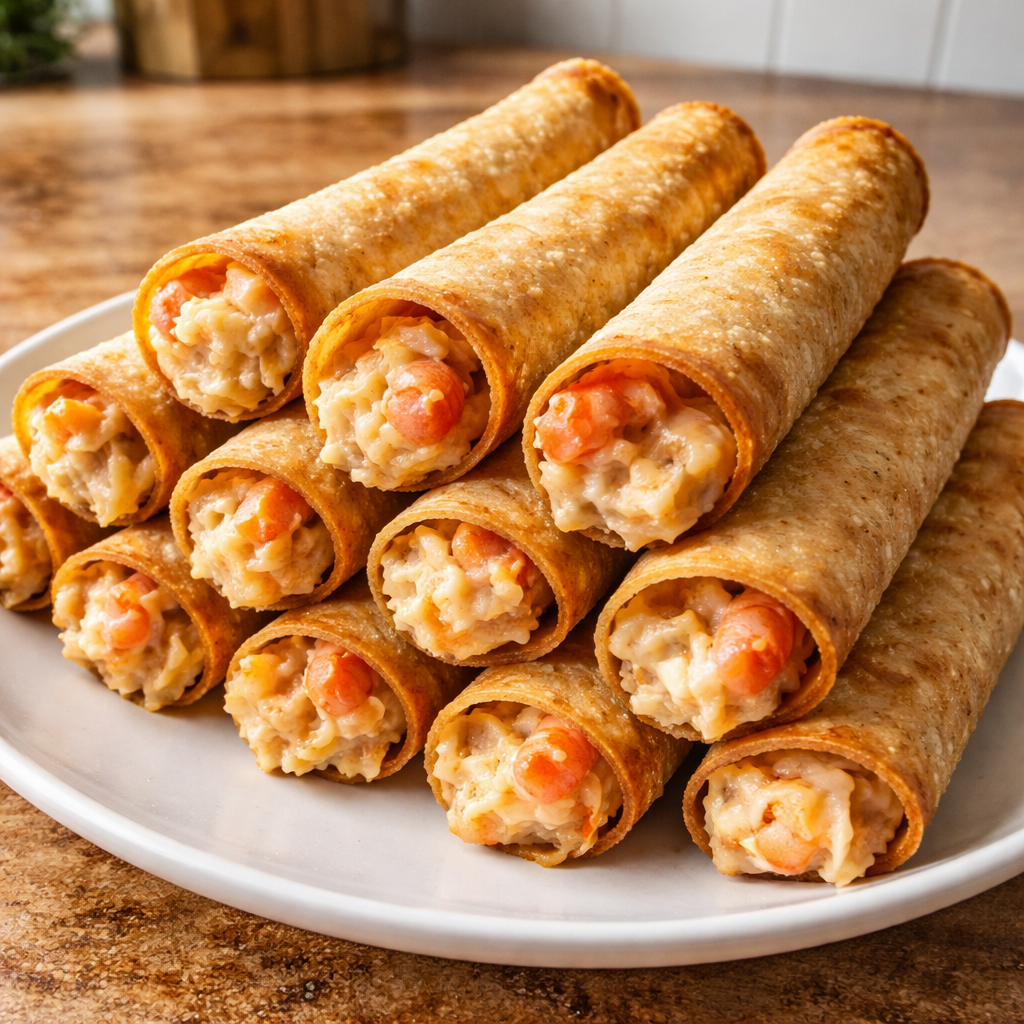 Crab & Shrimp Cheese Taquitos featured photo