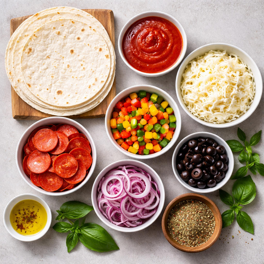 Crispy Pizza Chips: Your New Favorite Snack Adventure ingredients photo