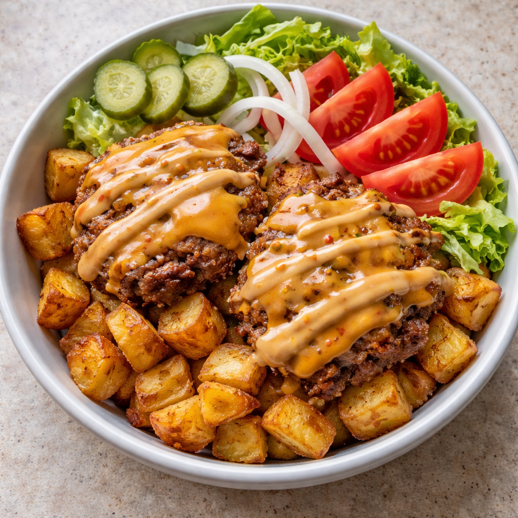Smash Burger Bowl Recipe: Easy, Crispy, and Full of Flavor