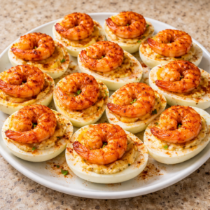 Cajun Shrimp Deviled Eggs featured photo