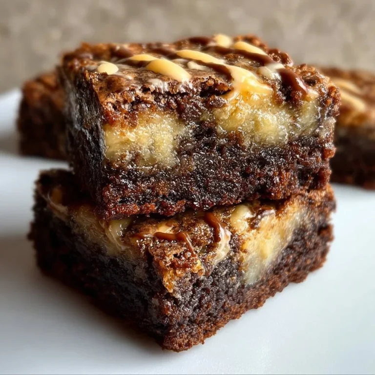 Delicious banana bread brownies on a white plate, delicious dessert treat.