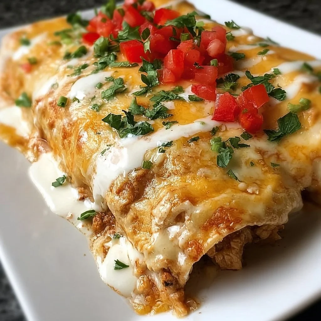 Creamy Queso Chicken Enchiladas for Effortless Family Dinners