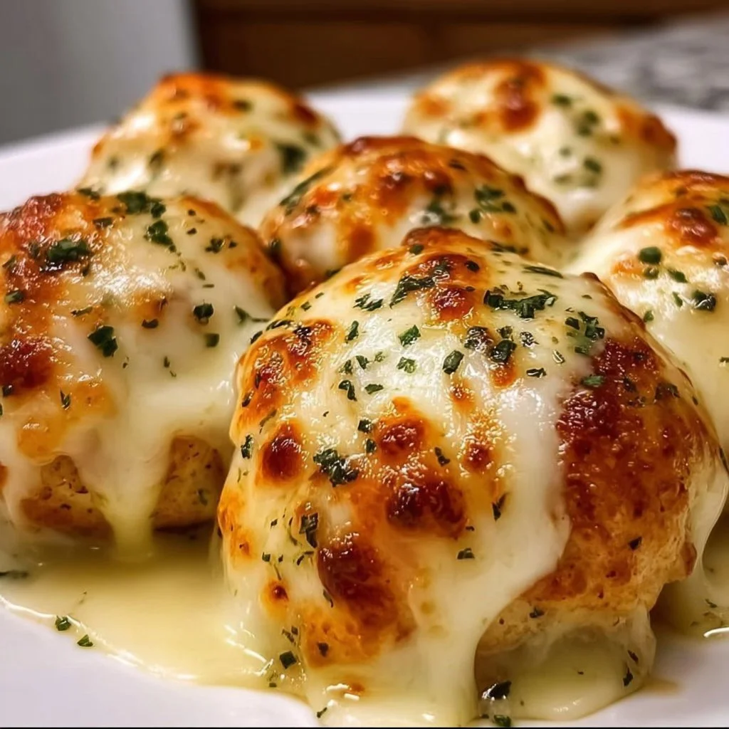 Melted Mozzarella & Ranch Chicken Bombs